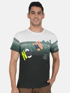 Monte Carlo Typography Printed Round Neck T-shirt