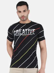 Monte Carlo Typography Printed Round Neck T-Shirt