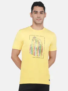 Monte Carlo Graphic Printed Regular Fit T-shirt