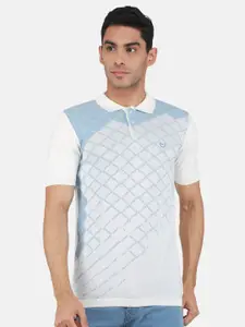 Monte Carlo Checked Polo Collar Short Sleeves T-shirt