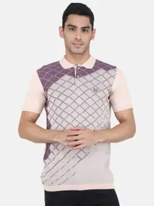 Monte Carlo Checked Polo Collar T-shirt