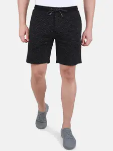Monte Carlo Men Mid Rise Knitted Sports Shorts