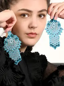 ODETTE Contemporary Beadwork Drop Earrings