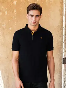 Wrangler Polo Collar Cotton T-shirt