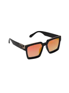 Swiss Design Women Mirrored Square Sunglasses with UV Protected Lens SDGSW-CLIMB-06