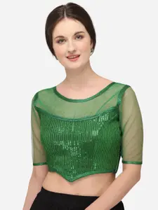 Fab Dadu Embroidered Saree Blouse