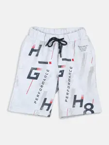 Monte Carlo Boys Typography Printed Shorts