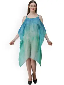 Rajoria Instyle Cold Shoulder Kaftan Coverup Dress