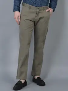 CANOE Men Mid-Rise Smart Trousers