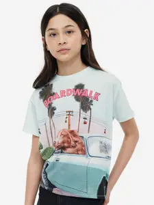 H&M Girls Oversized T-Shirt