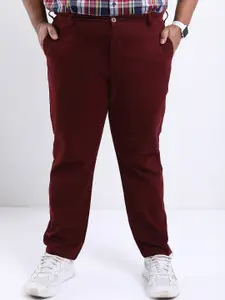 HIGHLANDER Men Plus size Regular Fit Chinos Trousers