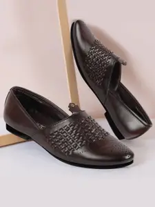 FAUSTO Men Perforated Lightweight Mojaris