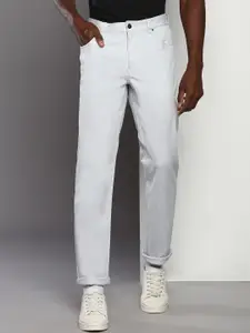 Calvin Klein Jeans Men Slim Fit Mid-Rise Trousers