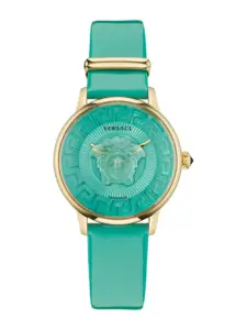 Versace Women Leather Straps Analogue Watch VE6F00723
