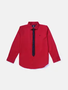 Gini and Jony Infants Boys Spread Collar Cotton Casual Shirt