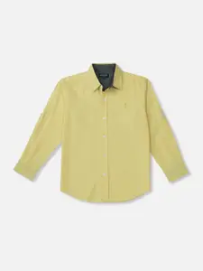 Gini and Jony Infants Boys Spread Collar Cotton Casual Shirt