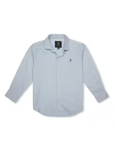 Gini and Jony Infant Boys Spread Collar Cotton Casual Shirt