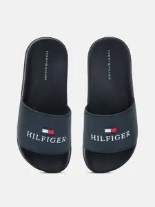 Tommy Hilfiger Boys Brand Logo Printed Sliders
