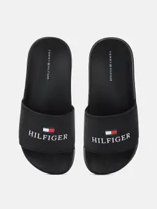 Tommy Hilfiger Boys Brand Logo Printed Sliders