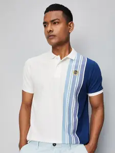 max Colourblocked Polo Collar T-shirt