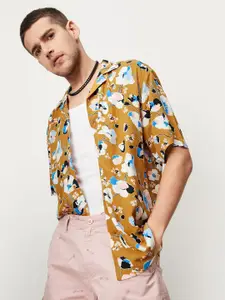 max Floral Printed Pure Cotton Casual Shirt