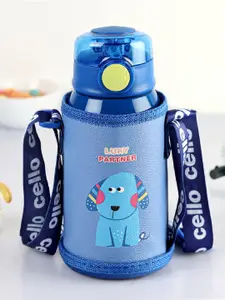 Cello Kinder Blue Stainless Steel Kids Water Bottle- 500ml
