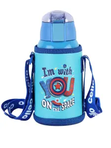 Cello Kido Sky Blue Stainless Steel Kids Water Bottle- 500ml
