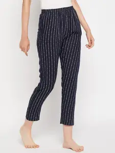 FirstKrush Printed Full Length Women's Straight Lounge Pants