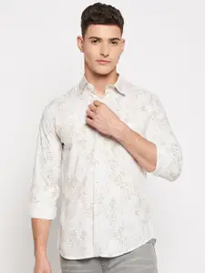 FirstKrush Floral Printed Cotton Casual Shirt