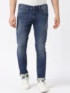 Pepe Jeans Men Slim Fit Low-Rise Heavy Fade Jeans
