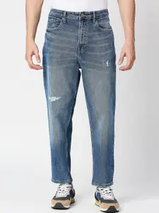 Pepe Jeans Men Regular Fit Mildly Distressed Light Fade Jeans