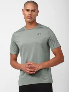 Reebok Men TS AC Solid Athlete T-Shirts