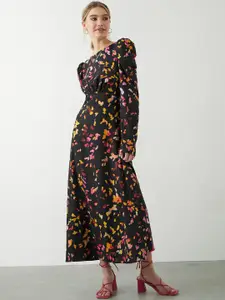 DOROTHY PERKINS Abstract Print A-Line Maxi Dress