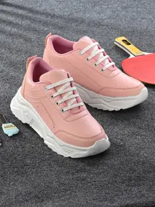 Roadster Women Peach -Coloured Non-Marking Running Shoes