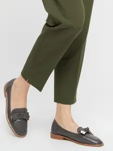 DOROTHY PERKINS Faith Women Wide Fit Bow Detail Loafers