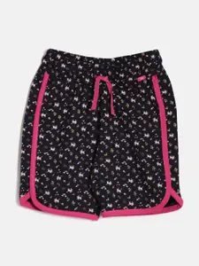 DIXCY SCOTT Slimz Girls Conversational Printed Outdoor Shorts