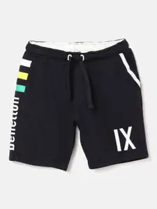 United Colors of Benetton Men Mid-Rise Sports Shorts