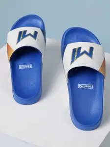 CHUPPS Women's Official Mumbai Indians Printed Sliders