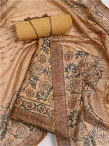 Meena Bazaar Meena Bazaar Printed Art Silk Unstitched Dress Material