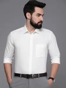 Raymond Slim Fit Printed Pure Cotton Formal Shirt