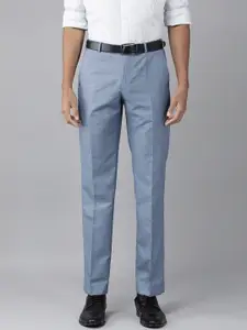 Park Avenue Men Smart Slim Fit Formal Trousers