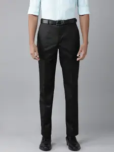 Park Avenue Men Solid Smart Slim Fit Formal Trousers