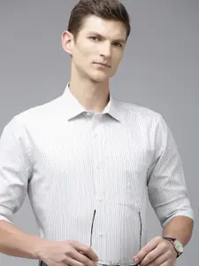 Park Avenue Slim Fit Pure Cotton Striped Formal Shirt