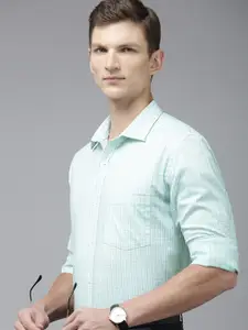 Park Avenue Slim Fit Pure Cotton Checked Formal Shirt