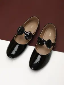 max Girls Bow Embellished Mary Janes