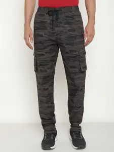 Octave Men Mid-Rise Cotton Track Pants