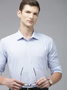 Park Avenue Pure Cotton Slim Fit Micro Checked Formal Shirt