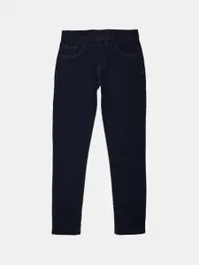 V-Mart Girls Classic Mid-Rise Cotton Jeans