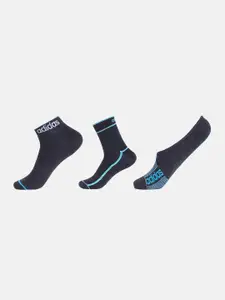 ADIDAS Pack Of 3 (1 Low Cut,1 Ankle and 1 No-Show) Cotton Socks