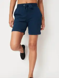 max Women Mid-Rise Casual Shorts